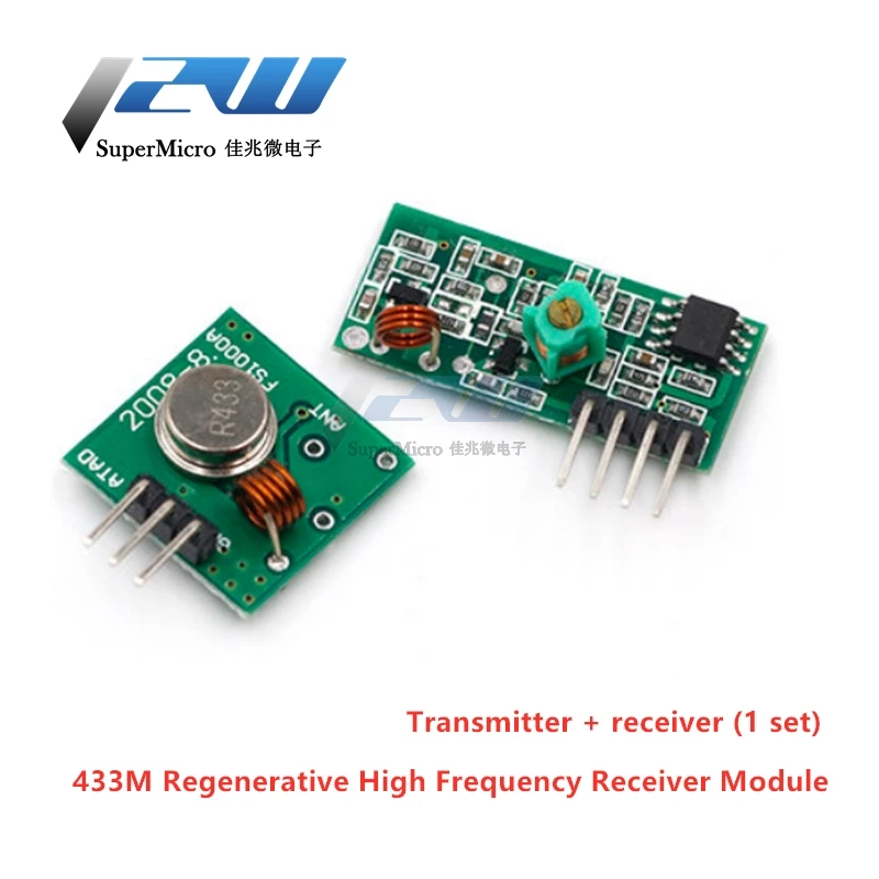Модуль и приемник беспроводного передатчика 315 МГц/433 МГц РЧ 5 в постоянного тока