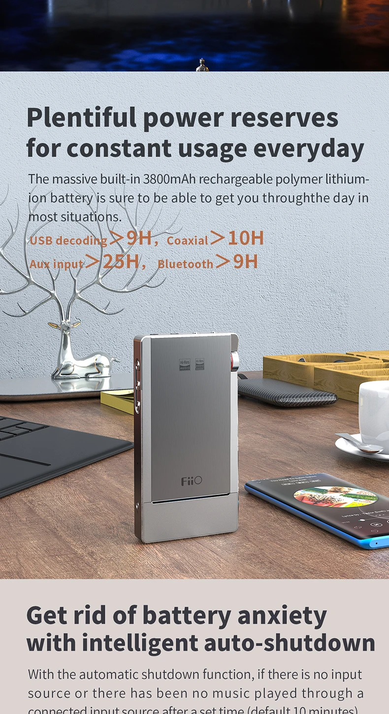 FiiO Q5s(THX-AAA AM3D) Bluetooth 5,0 AK4493EQ dsd-способный ЦАП и усилитель, USB ЦАП усилитель Q5s для iPhone/компьютера/Android/sony