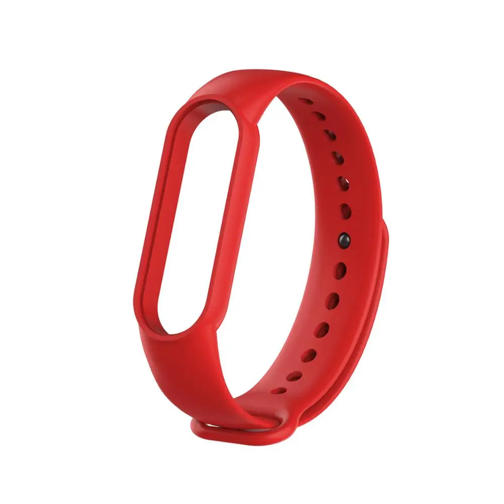 New Strap For Xiaomi Mi Band 5 6 Smartwatch band Wristband Replacement For Xiaomi Mi band 6 5 Smart watch Soft Silicone Bracelet