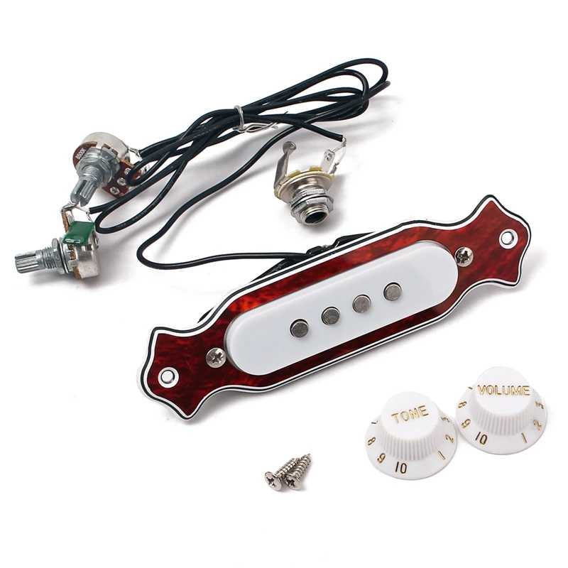 

Single Coil Magnetic Acoustic Guitar Pickup Universal Ukulele Classical Folk Acoustic Guitar