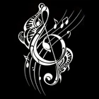 Модная Автомобильная наклейка, музыкальная нота, силуэт, наклейка для моделирования, автомобильные аксессуары из ПВХ, качественные водонепроницаемые наклейки, Декор