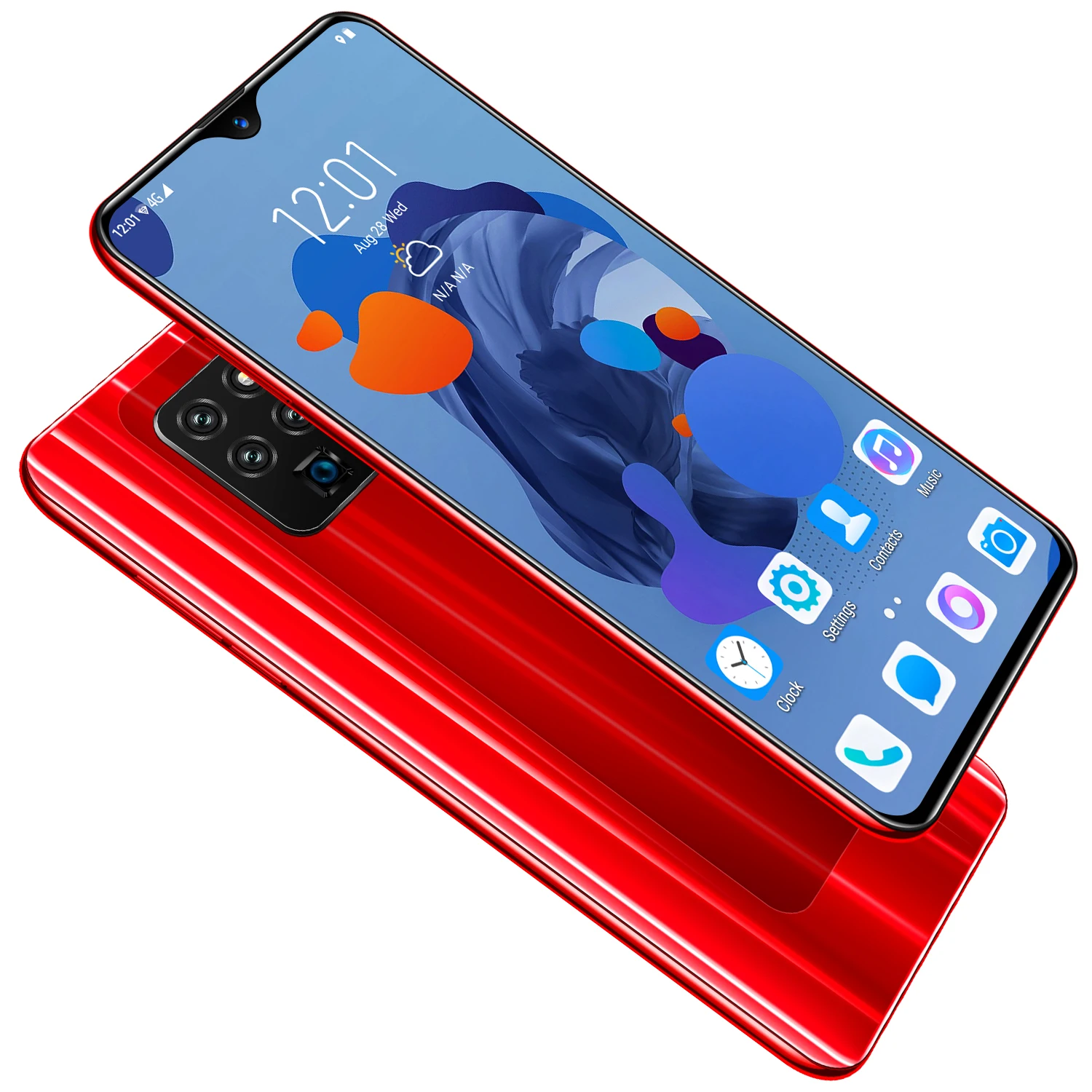 Cectdigi mate 35 3D стеклянная задняя крышка 5MP 2MP 6,3 дюймов 3000 мАч Android 5,1 2G+ 16GQuad core 2SIM Drop screen Face ID разблокировка телефона
