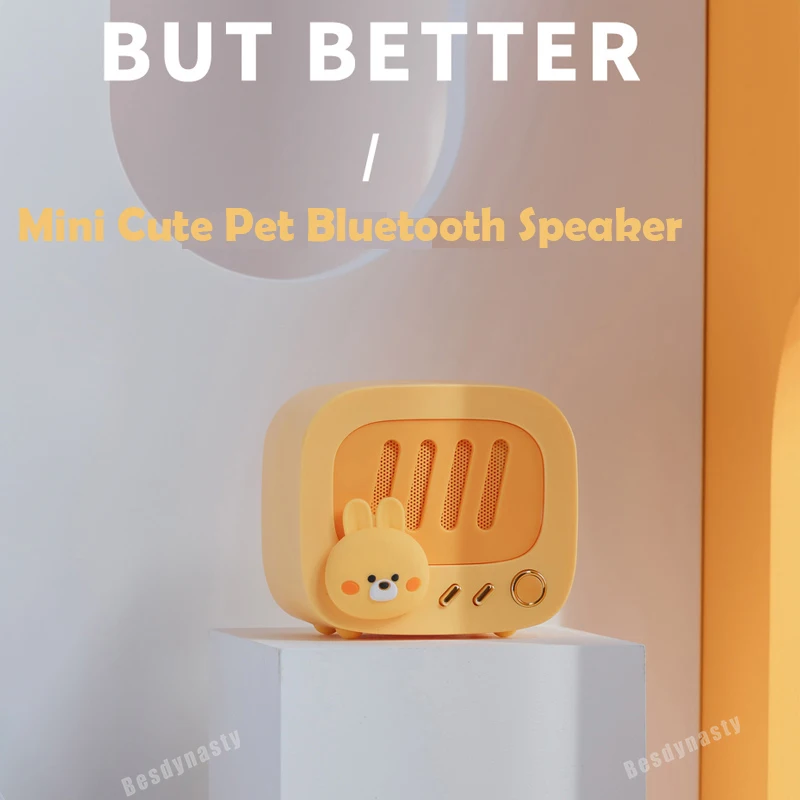 Новый милый Домашний Мини Портативный беспроводной Bluetooth динамик s стерео бас HIFI