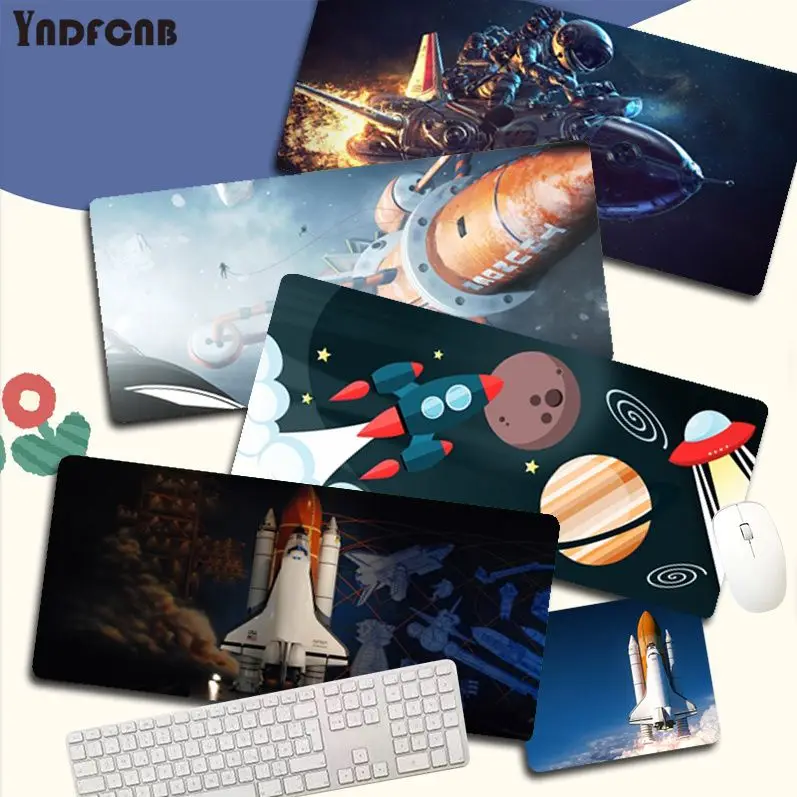 

Резиновый компьютерный игровой коврик для мыши Space rocket в наличии, размер для маленького коврика для мыши, коврик для мыши, коврик для клавиат...