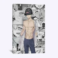 modern minimalist anime poster attacking giant comic character levi ackerman canvas painting home decoration teen room picture