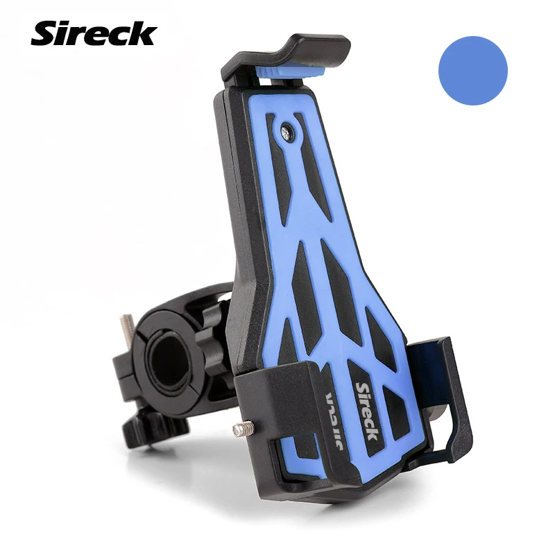 S668 Blue Sireck 6,0 дюймов сенсорный экран водонепроницаемый дорожный велосипед держатель для телефона крепление для велосипеда передняя трубка Руль держатель для смартфона - Цвет: S668 Blue