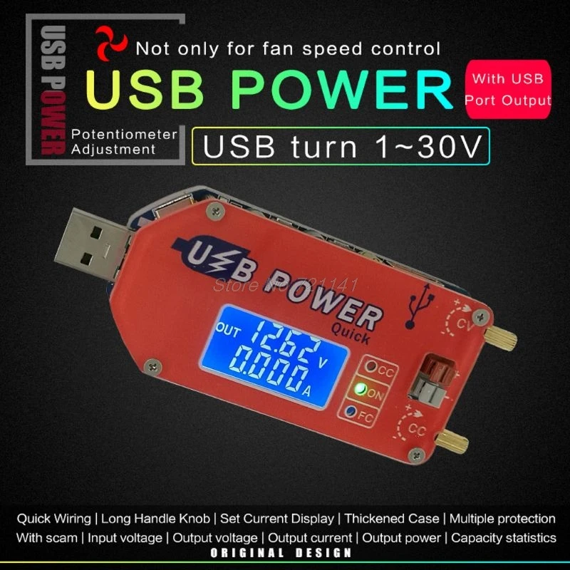 DC 1 30 в 15 Вт QC 2 0 3 FCP Быстрая зарядка лабораторный источник питания Regulador DP3A