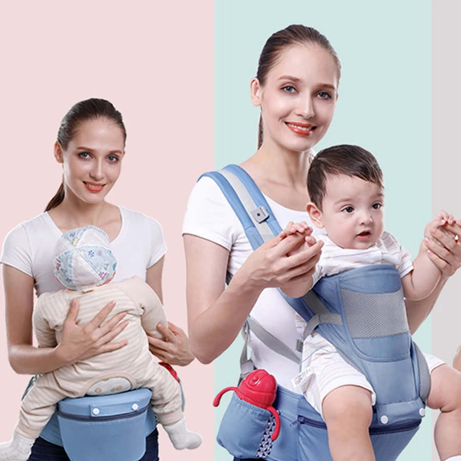 

Multifunctional Baby Carrier Infant Baby Hipseat Carrier Front Facing Ergonomic Kangaroo Baby Wrap Sling baby accessories