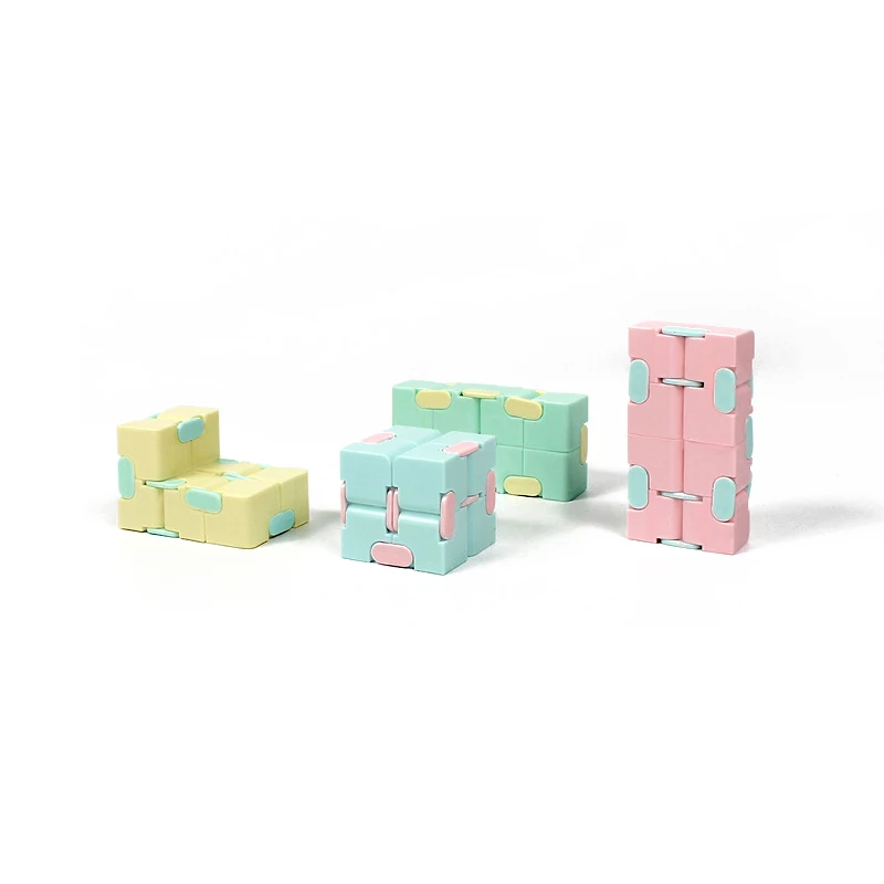 

Magic Infinity Cube Hand Infinity Cube Mini Toy Pop it Anti Stress Relief Endless Cube Block for Children Antistress Fidget Toys