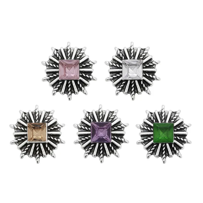 10 шт./лот смешанный стиль 12 мм кнопки ювелирные изделия Металлические