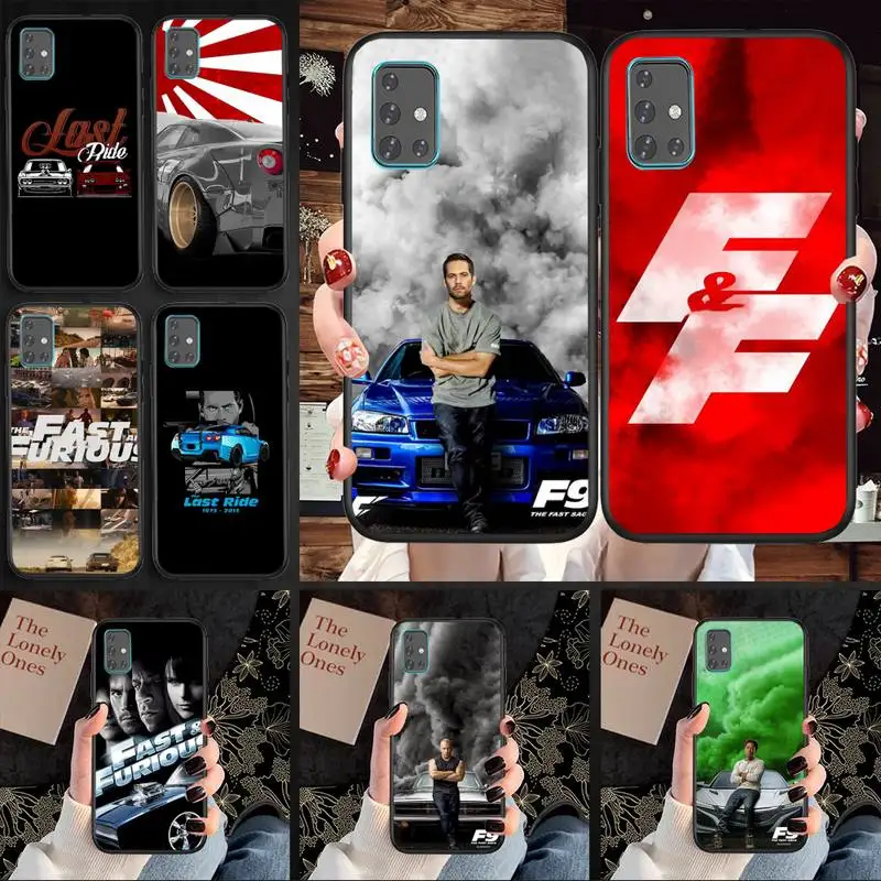 

Fast & Furious Silicone Phone Case For Samsung A11 A12 A71 A80 M10 M20 M21 M30 M31 M31S 5G Cover Fundas