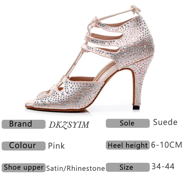 Женская танцевальная обувь для латиноамериканских танцев DKZSYIM фламенко Танго