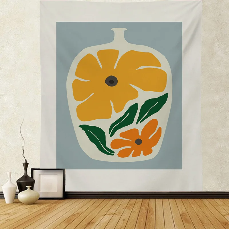 Ins простой геометрический художественный гобелен настенный подвесной ручной