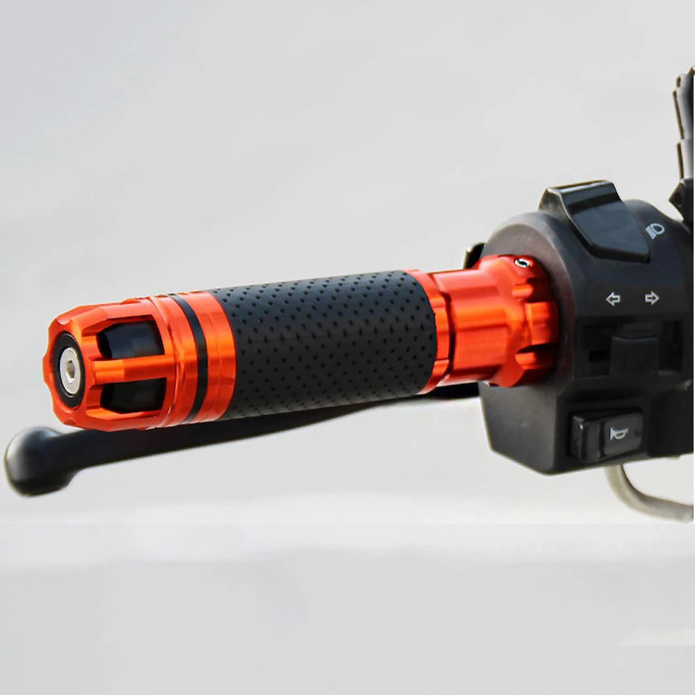 Мотоциклетные противоскользящие наконечники руля гоночные ручки с ЧПУ 22 мм 7/8