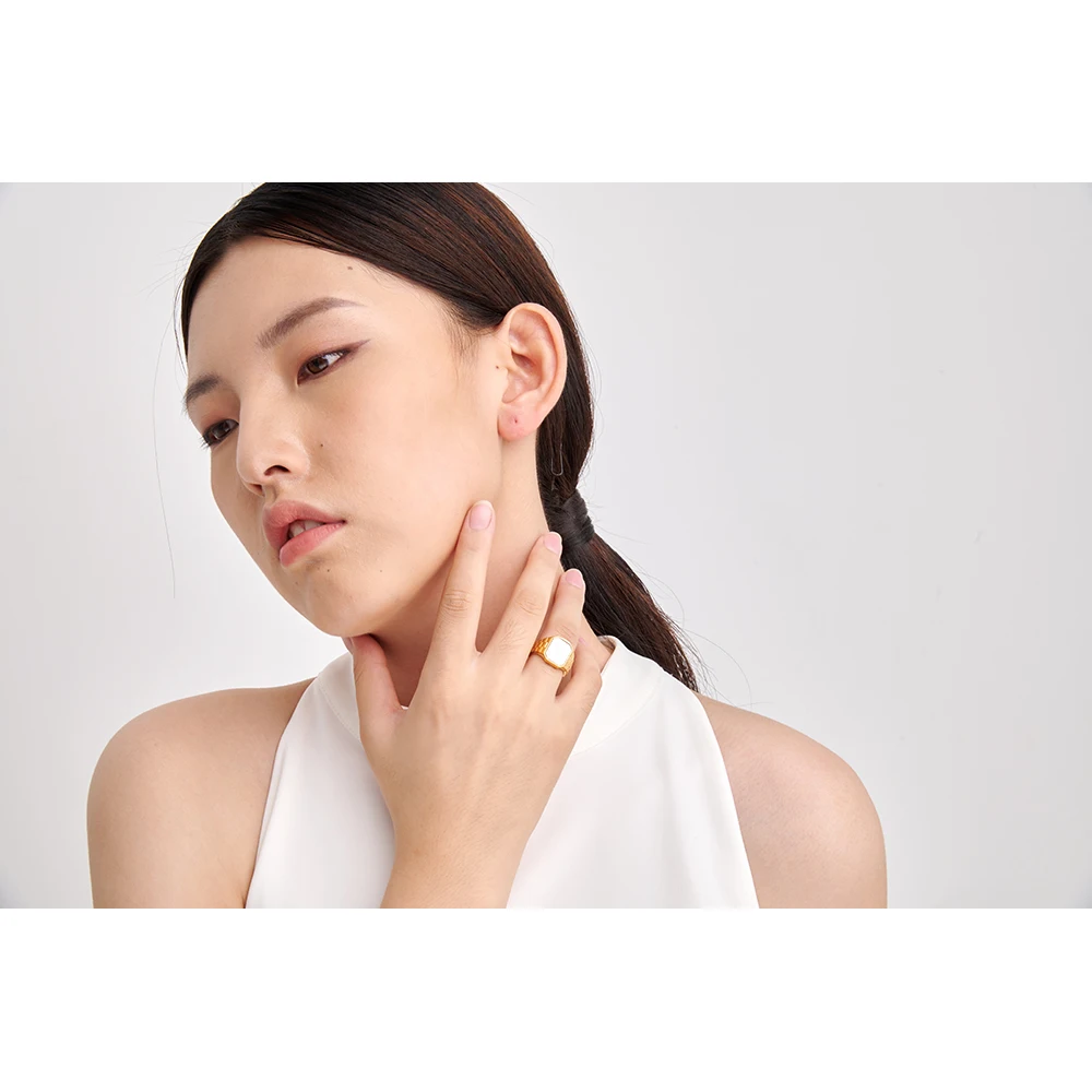 Женское кольцо из нержавеющей стали 18 к | Украшения и аксессуары