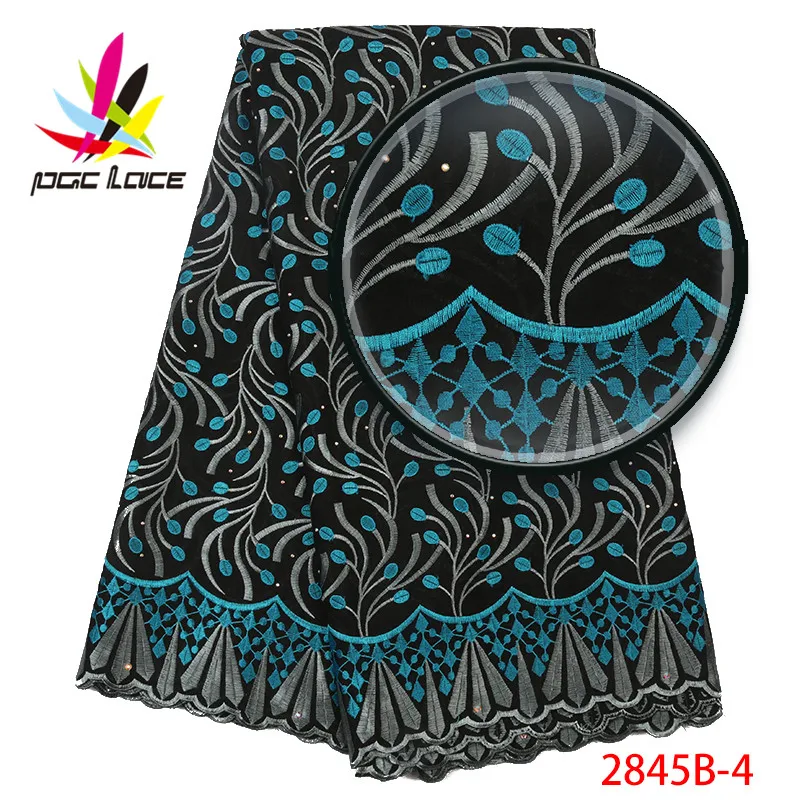 Африканская сухая кружевная ткань швейцарская вуаль с камнями хлопковая