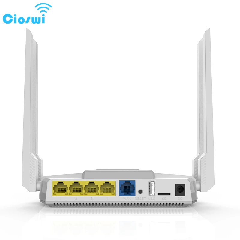 

Cioswi WE1326BKC-5G 4 аппарат не привязан к оператору сотовой связи маршрутизатор 5,8 ГГц 867 Мбит/с беспроводной маршрутизатор Wi-Fi с модем SIM разъем кар...