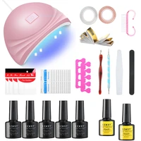xzmuv nail art kit nail drying nail polish kit nail art light acrylic kit nail manicure se tools nail art gel