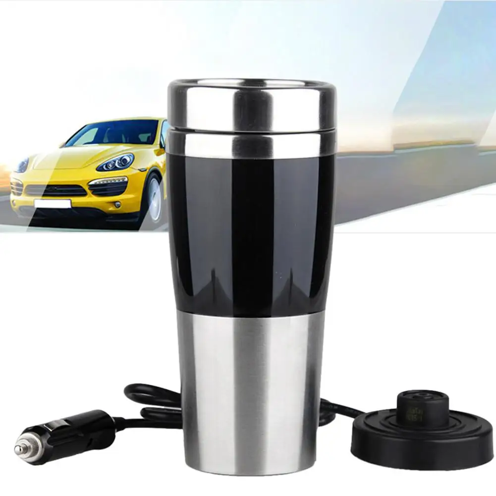 Электрическая Автомобильная Кружка 400 мл электрочайник автомобильный термос с