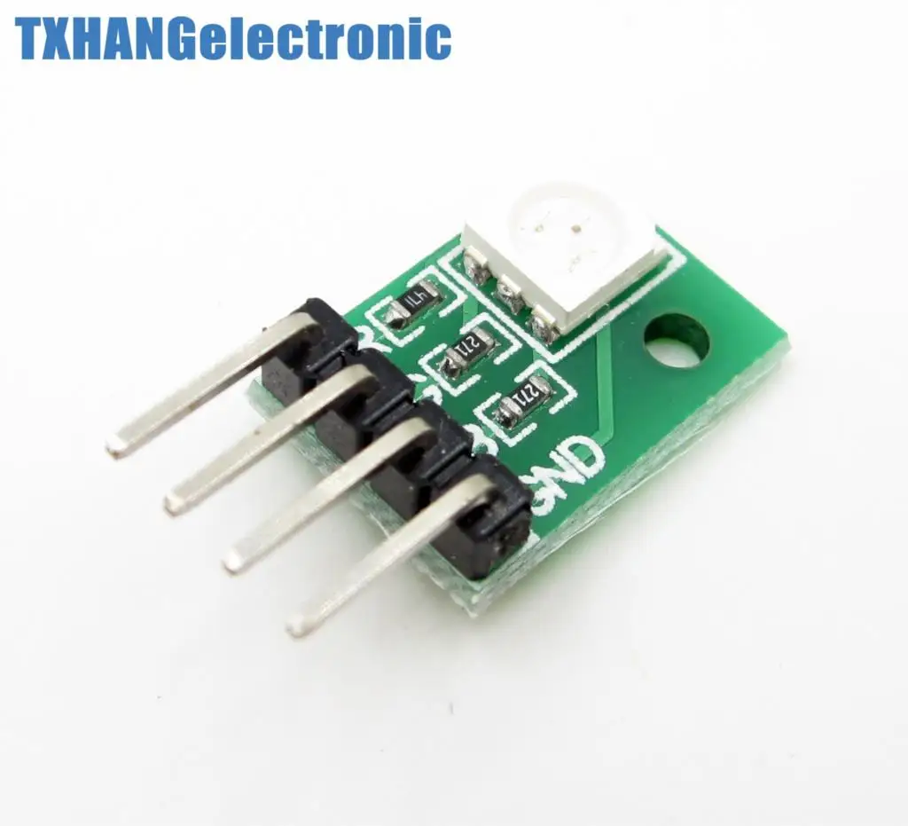 3 цвета RGB светодиодный модуль 5050 полноцветный ШИМ трехцветный LED для Arduino