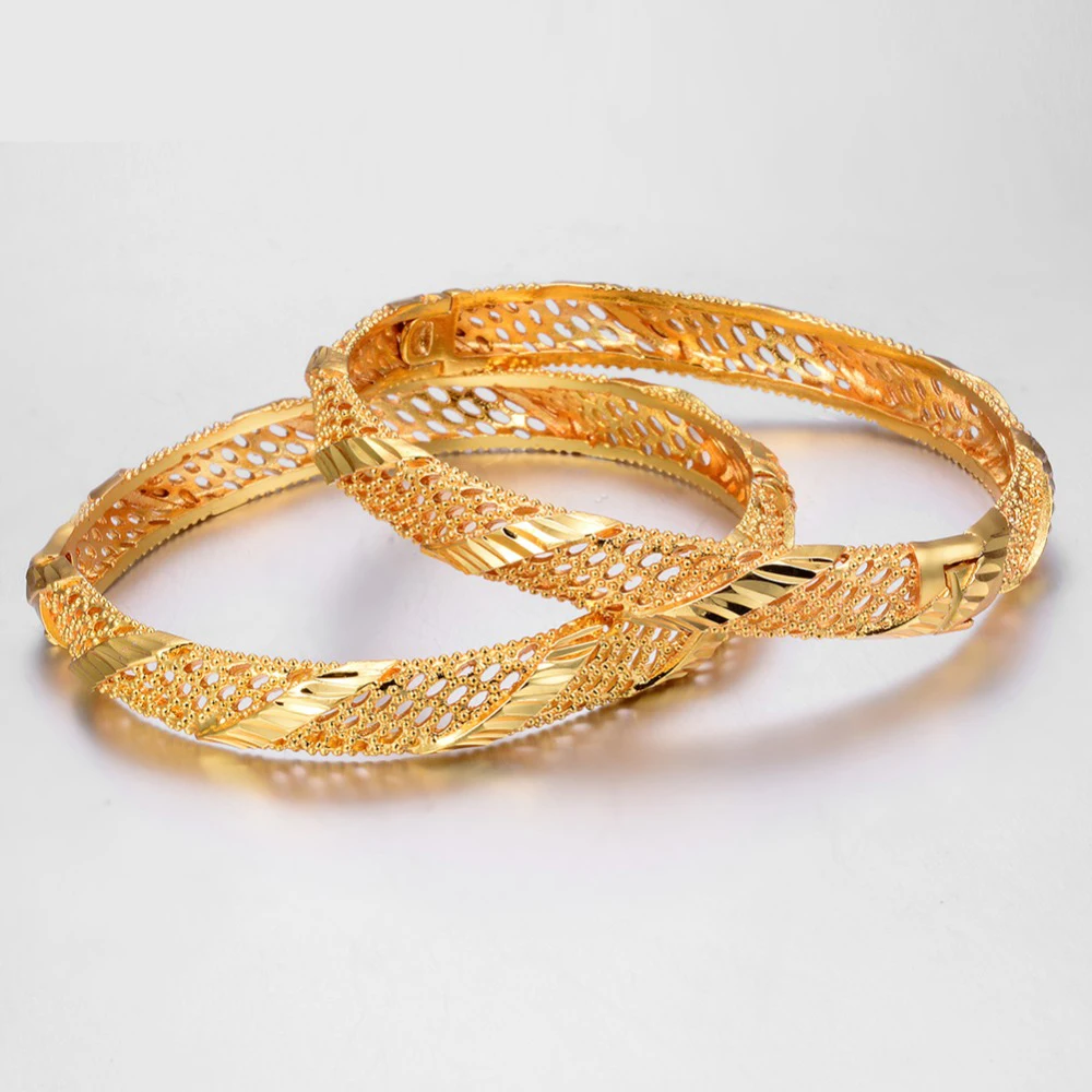 Wando золото Цвет в этническом стиле браслет для Для женщин круглый может открыть