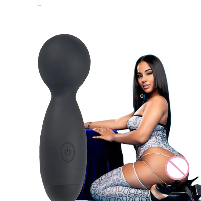 10 частот Мини Пуля Вибратор палочка волшебная вибрирующий фаллоимитатор точки G