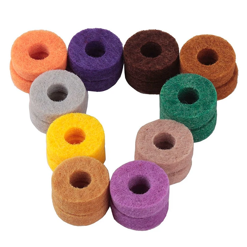 10 фетровая Подставка для тарелок сменная круглая мягкая подставка барабана