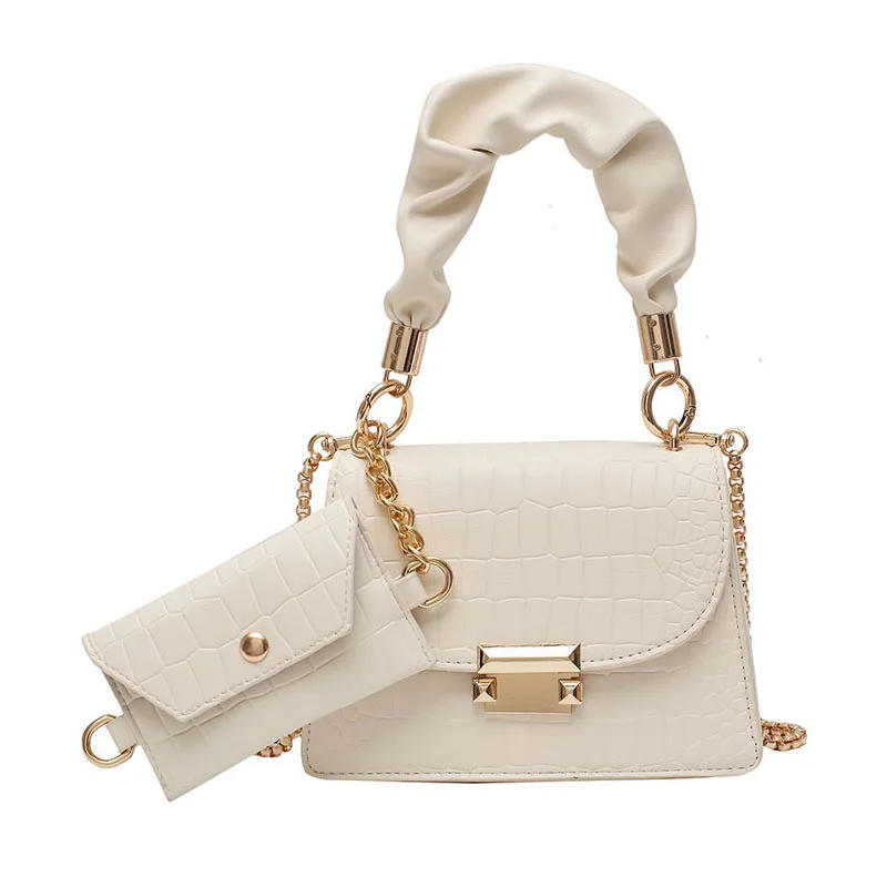 

Fashion Totes Bags MINI Crossbody Bags For Women 2021 PU Leather Chain Design Shoulder Bags Elegant Female Handbags And Purses