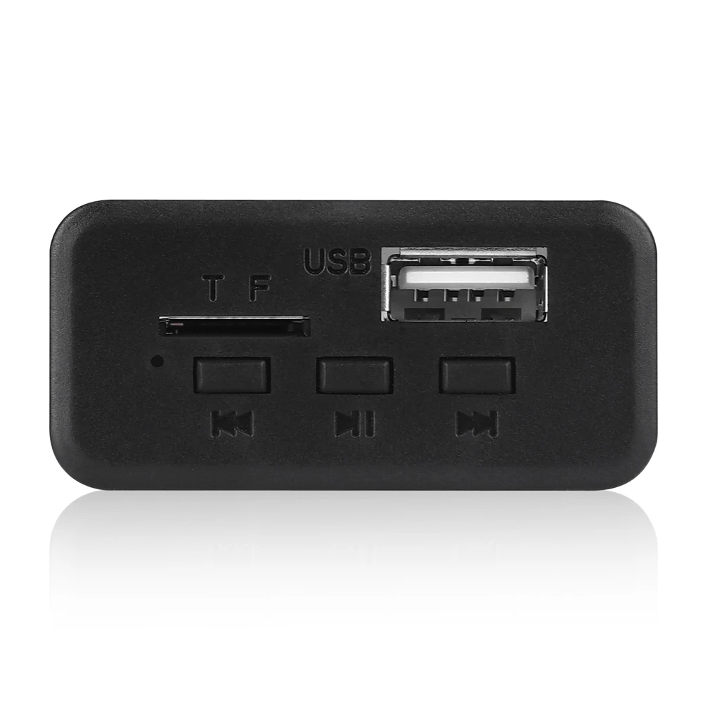 Автомобильный USB MP3-плеер декодер с Bluetooth 5 0 В 12 модуль платы декодирования WMA WAV