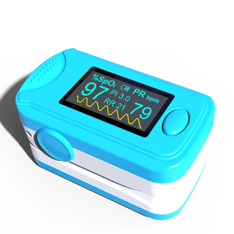 OLED пальцевой Пульсоксиметр оксиметр кислорода в крови монитор SPO2 PR PI частоты
