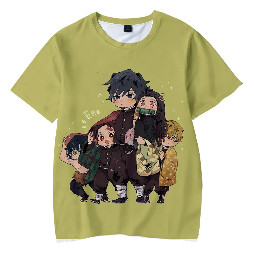 

Футболка Мужская/Женская/мужская оверсайз с принтом из японского аниме «клинок демонов»