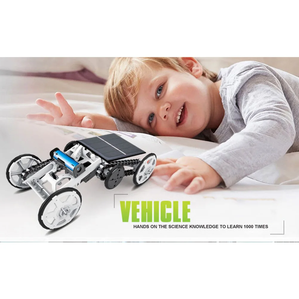 4WD малыш играть завинчивание крепления обучения науки и техники на батарейках