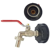 60 hot sale garden home brass 12inch thread faucet adapter connector for ibc water tank