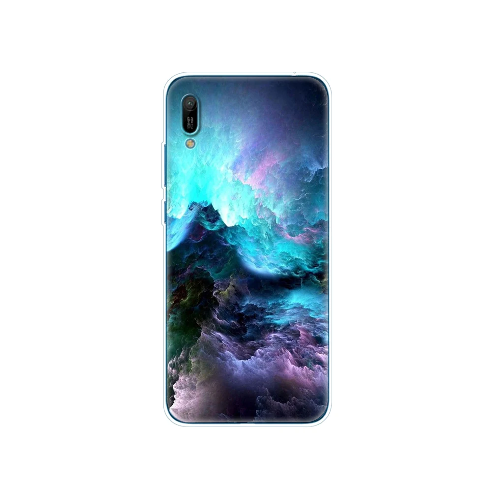 Чехол для Huawei Y6 2019 силиконовый мягкий чехол из ТПУ Prime MRD LX1 Pro противоударный