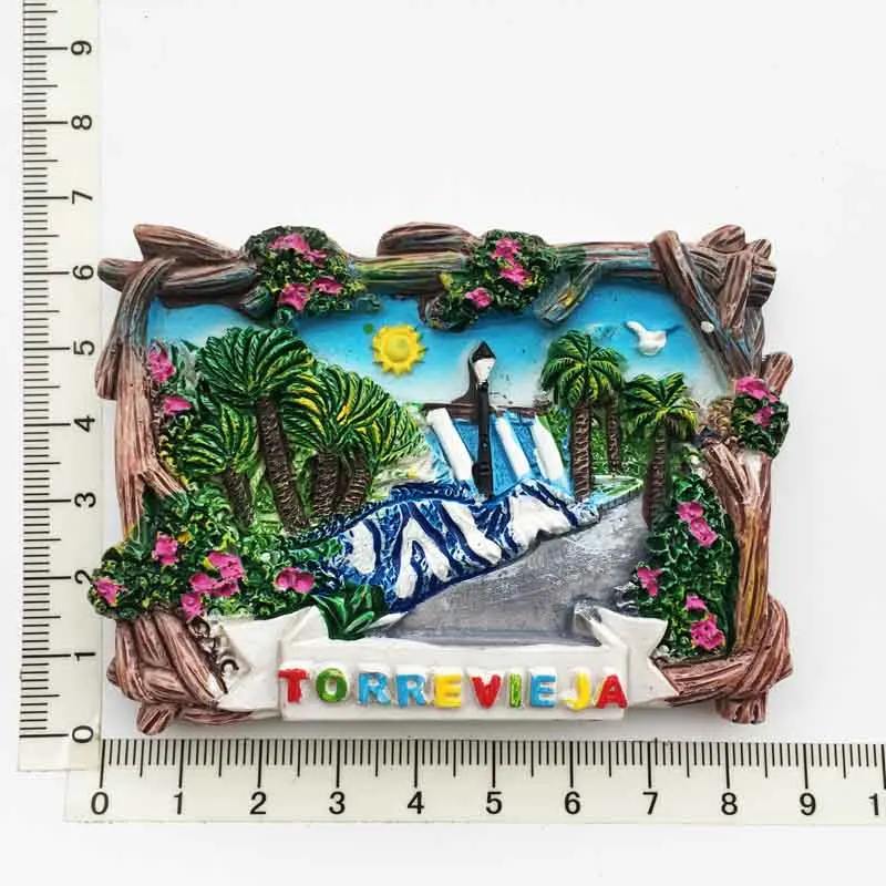 

Torrevieja 3D Fridge Magnets Tourism Souvenirs