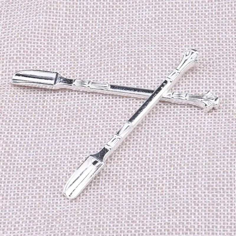 Новинка 2020 мини металлическая ложка Медицинская бутылка используется Sniffer Snorter