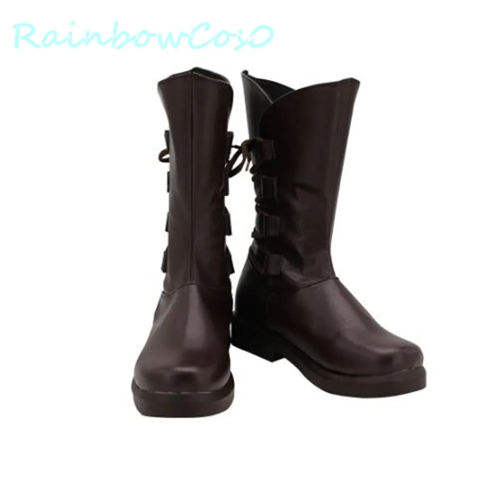 Обувь для косплея Рей Скайуокера коричневая обувь последний джедаев RainbowCos0