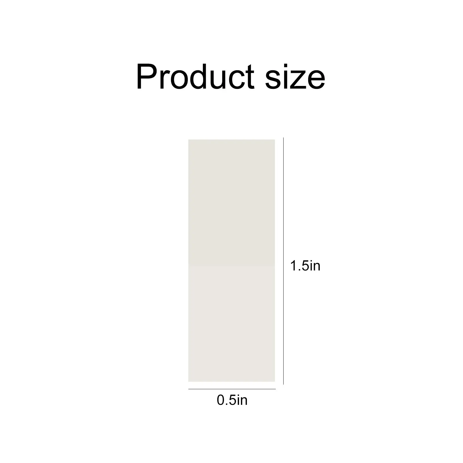 

Transparent Plastic Index Tabs Flag 0.5x1.5inch Sticky Note Instruct Page Mark Stickers Post Label Office Papelaria Supplies