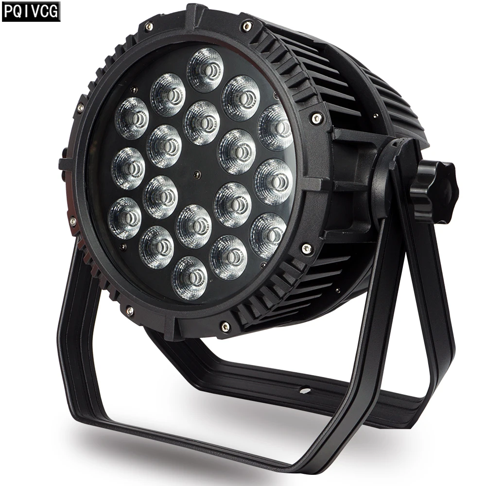 18x12w светодиодный водонепроницаемый светильник RGBW 4в1 IP65 DMX512 сценический | Лампы и