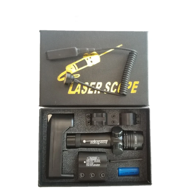 Мощный тактический лазерный прицел с зеленой/красной точкой рельсовое крепление