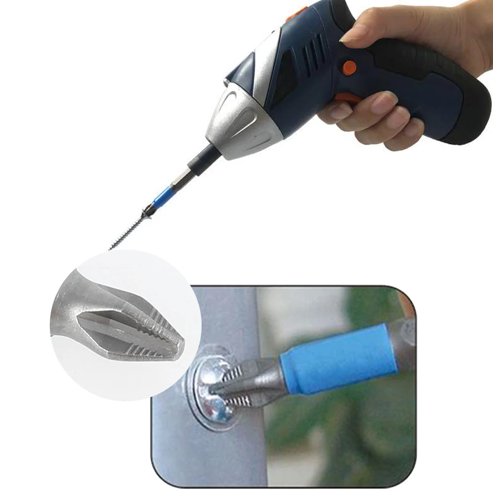 

7-10Pcs Hexagon Handle Magnetic Hex Shank Magnetic PH2 Long Reach Electric Screwdriver Bits Exactness Ph2 Cross Head Power Tools