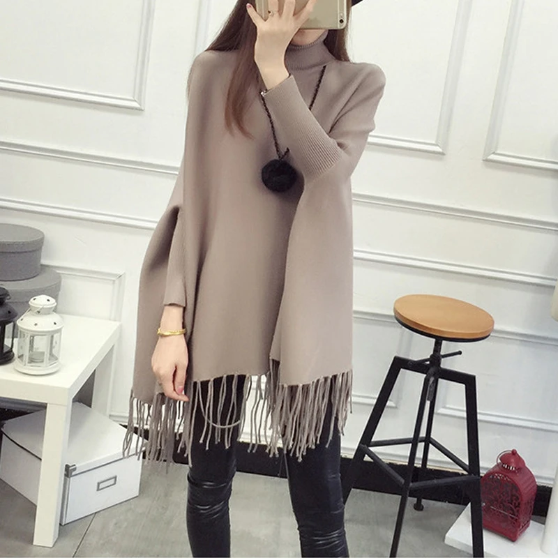 RICININA кашемировый женский свитер Pull Femme Hiver водолазка однотонный болеро свитера