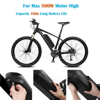 X-go 48V Battery 10Ah for 500W Lithium E-bike 18650 Battery Downtube Electric Bicycle ebike battery 48v with Charger