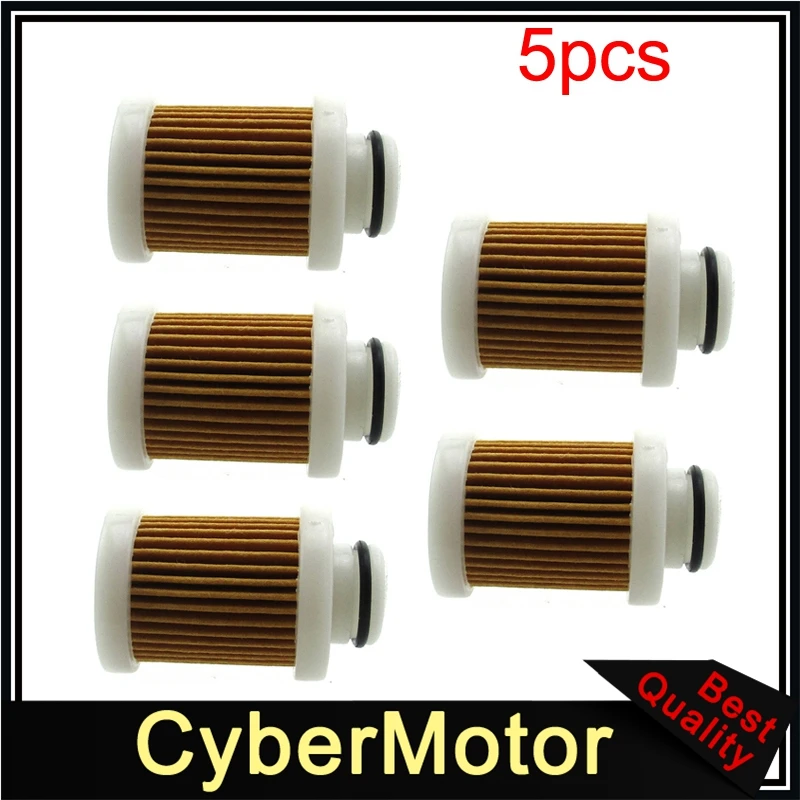 5pcs Газовый топливный фильтр для Yamaha 30-115 6D8-24563-00-00 6D8-WS24A-00-00 F70 F75 F90 T50 T60 6D8-WS24A-00-00 6D8-24563-00-00 - Цвет: 5pcs
