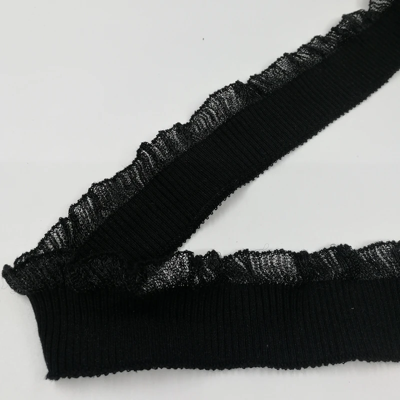 JIETAI модный органза DIY тканевый аксессуар красочная трикотажная полосатая ткань
