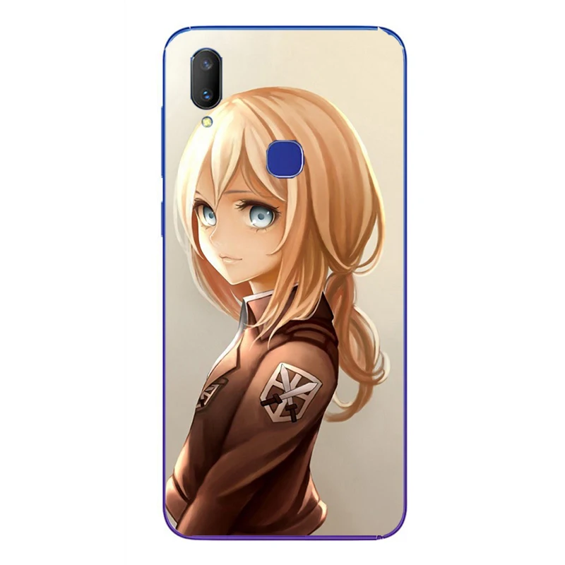 Attack on Titan Painting Case For Wiko View 2 3 4 XL Go Upulse Wim Lite Max Prime Pro Plus Phone Print Cover | Мобильные телефоны и