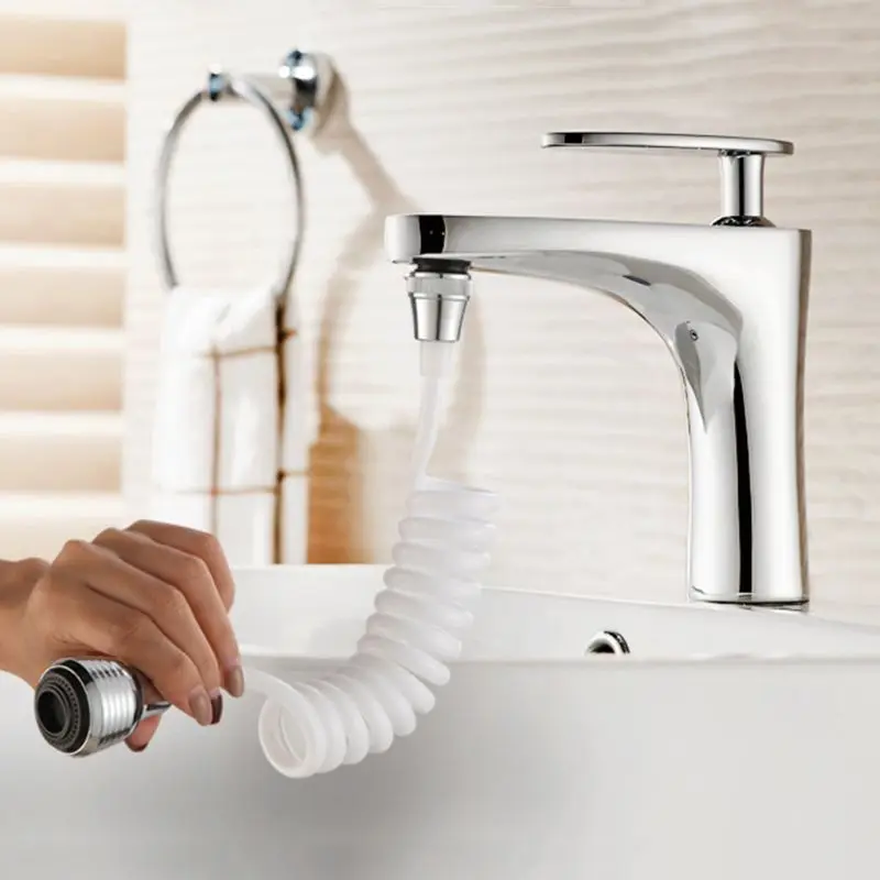 Длинный шланг для кухонной раковины распылитель кран диффузор поворотный