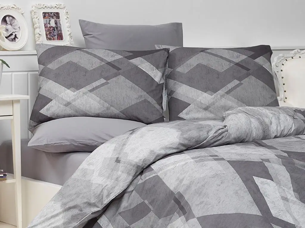 

Majoli Mosaic Gray Double Personality Duvet cover set