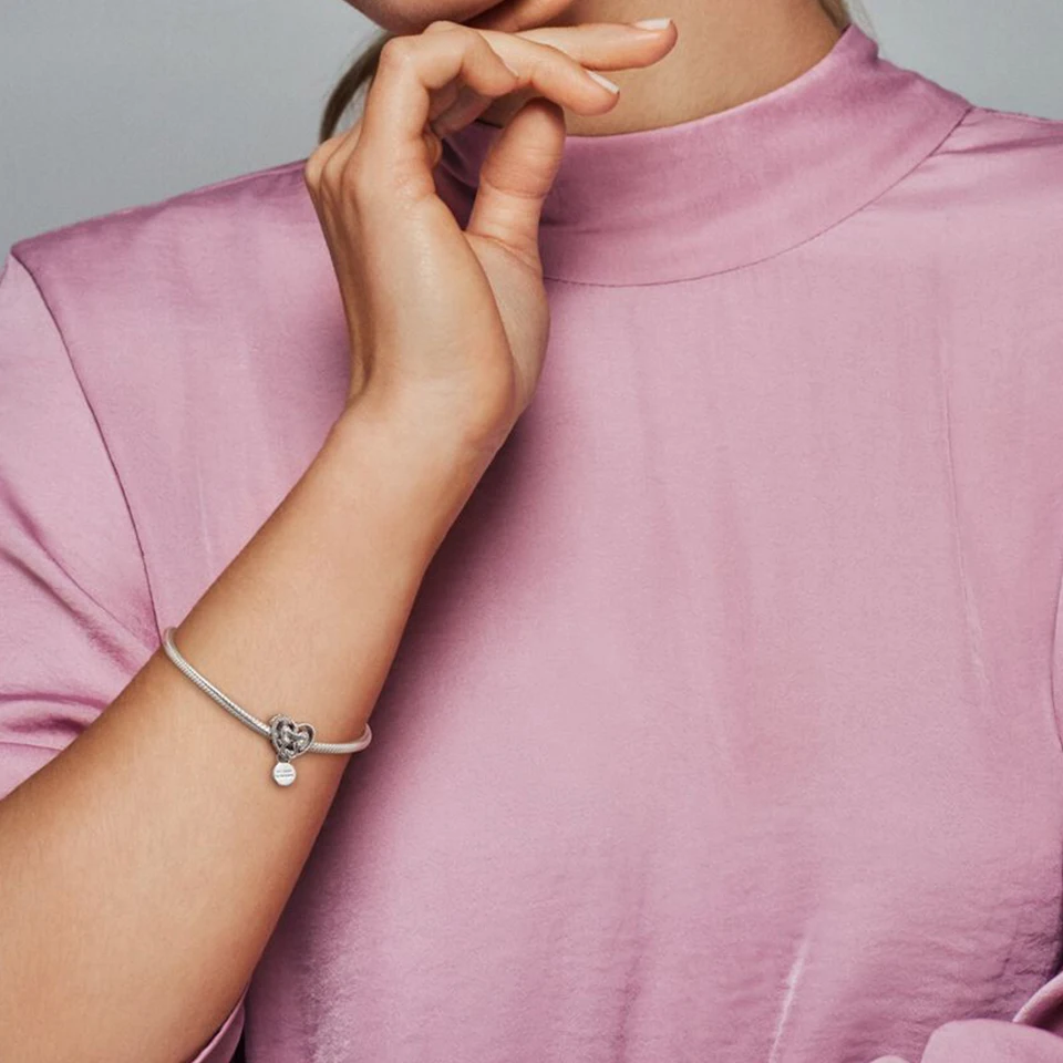 

925 Sterling Silver Charms Heart Seahorse ocean series Fit Original Bracelets Pendant Jewelry Making DIY Jewelry