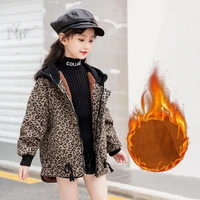 girls babys kids coat jacket outwear 2021 leopard thicken spring autumn cotton sport overcoat%c2%a0outfits%c2%a0toddlers%c2%a0outdoor children